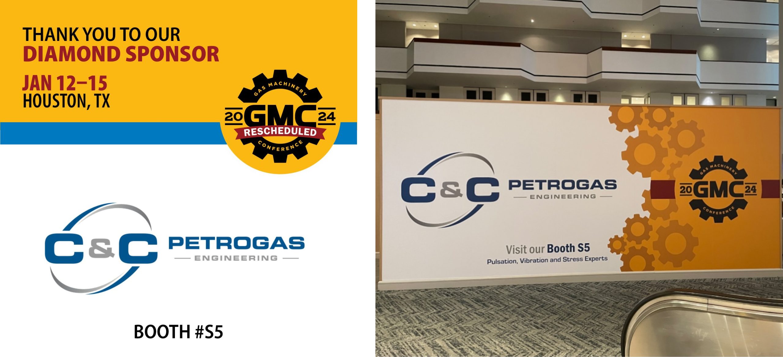 CCPGE Is Thrilled to Announce Our Participation as a Diamond Sponsor at the 2024 GMC Machinery Conference (Rescheduled) at the Hyatt Regency in Houston, Texas, USA, From January 12th to 15th, 2025-CCPGE